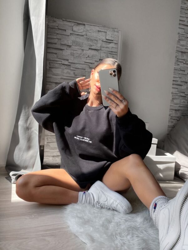 BASIC CREWNECK - BLACK