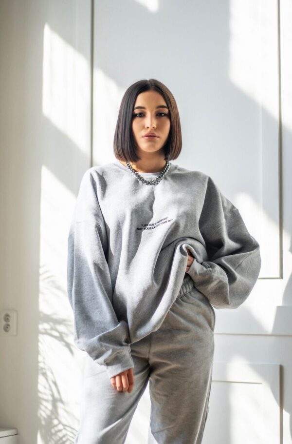 BASIC CREWNECK - SPORT GREY