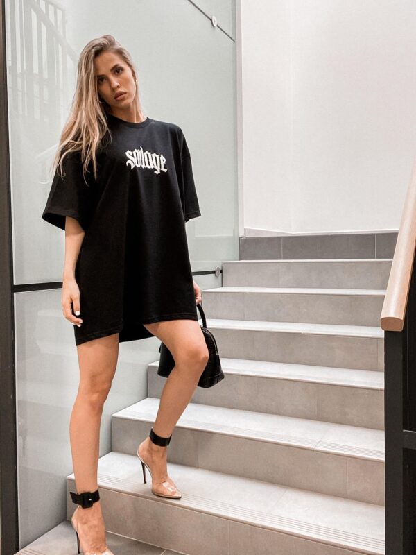 SAVAGE LOGO TEE - BLACK