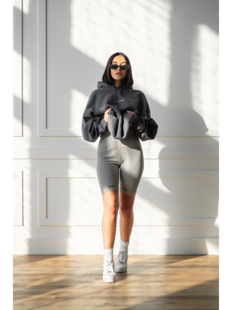 BASIC HOODIE - GREY - Image 2