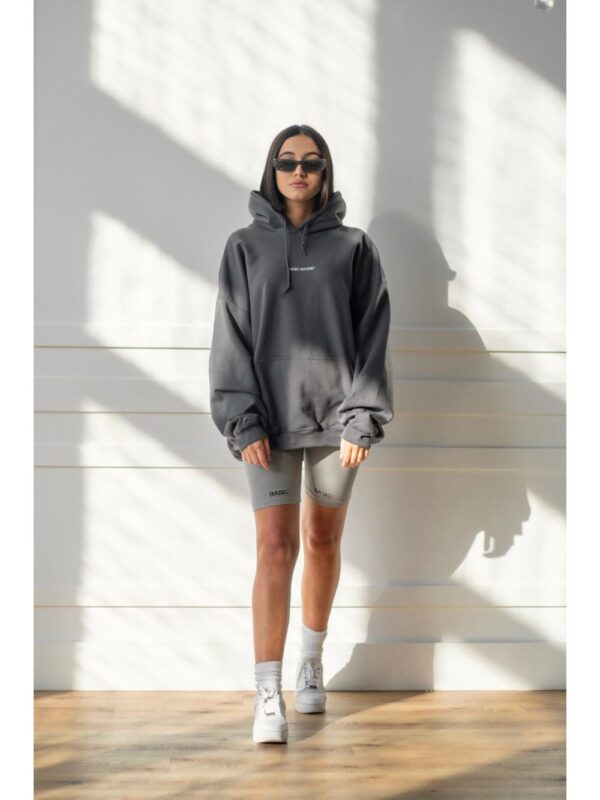 BASIC HOODIE - GREY