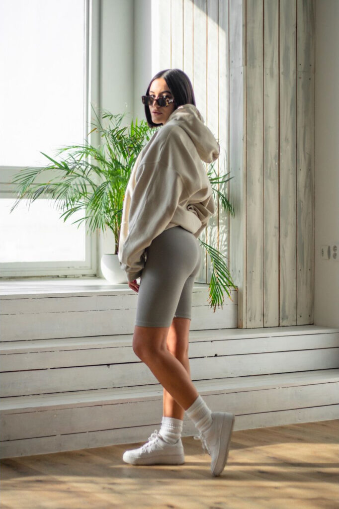 BASIC HOODIE - SAND - Image 6