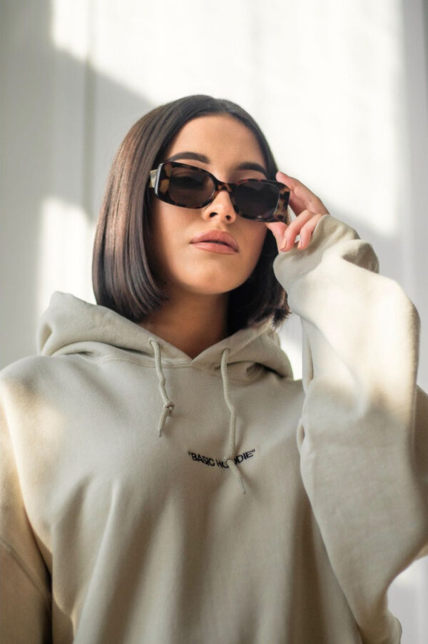 BASIC HOODIE - SAND