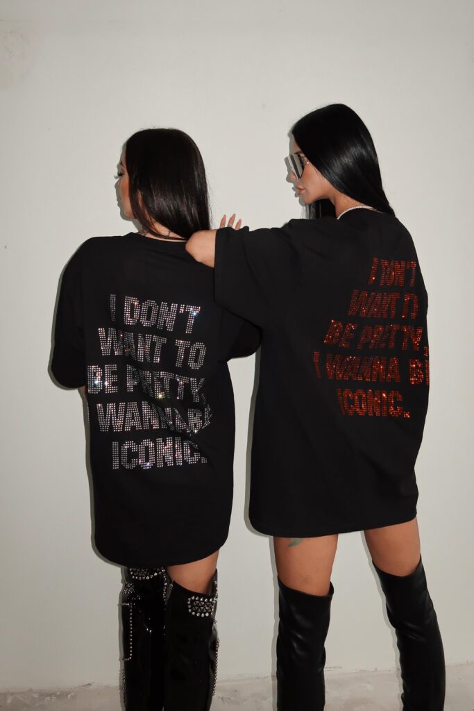 ICONIC TEE - SILVER - Image 5