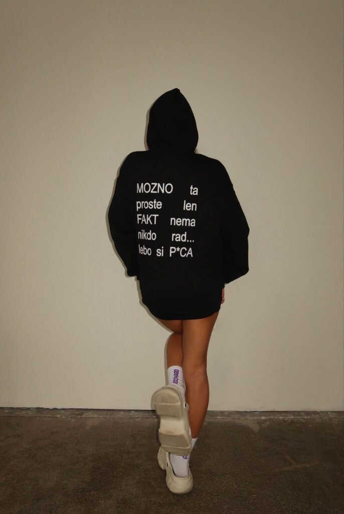 P*** HOODIE - BLACK