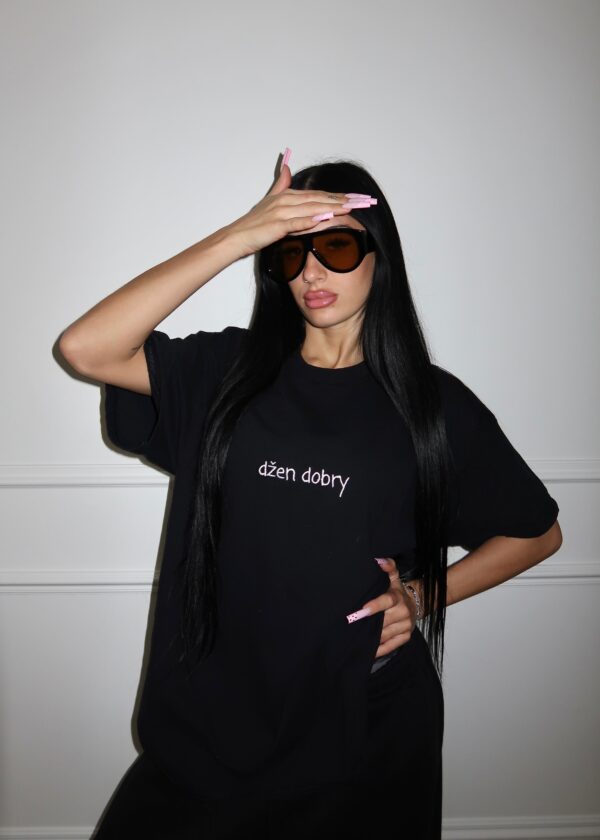 "DŽEN DOBRY" TEE - BLACK