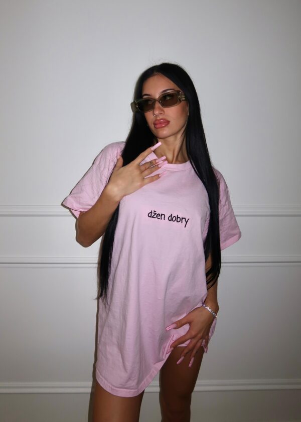"DŽEN DOBRY" TEE - BABY PINK